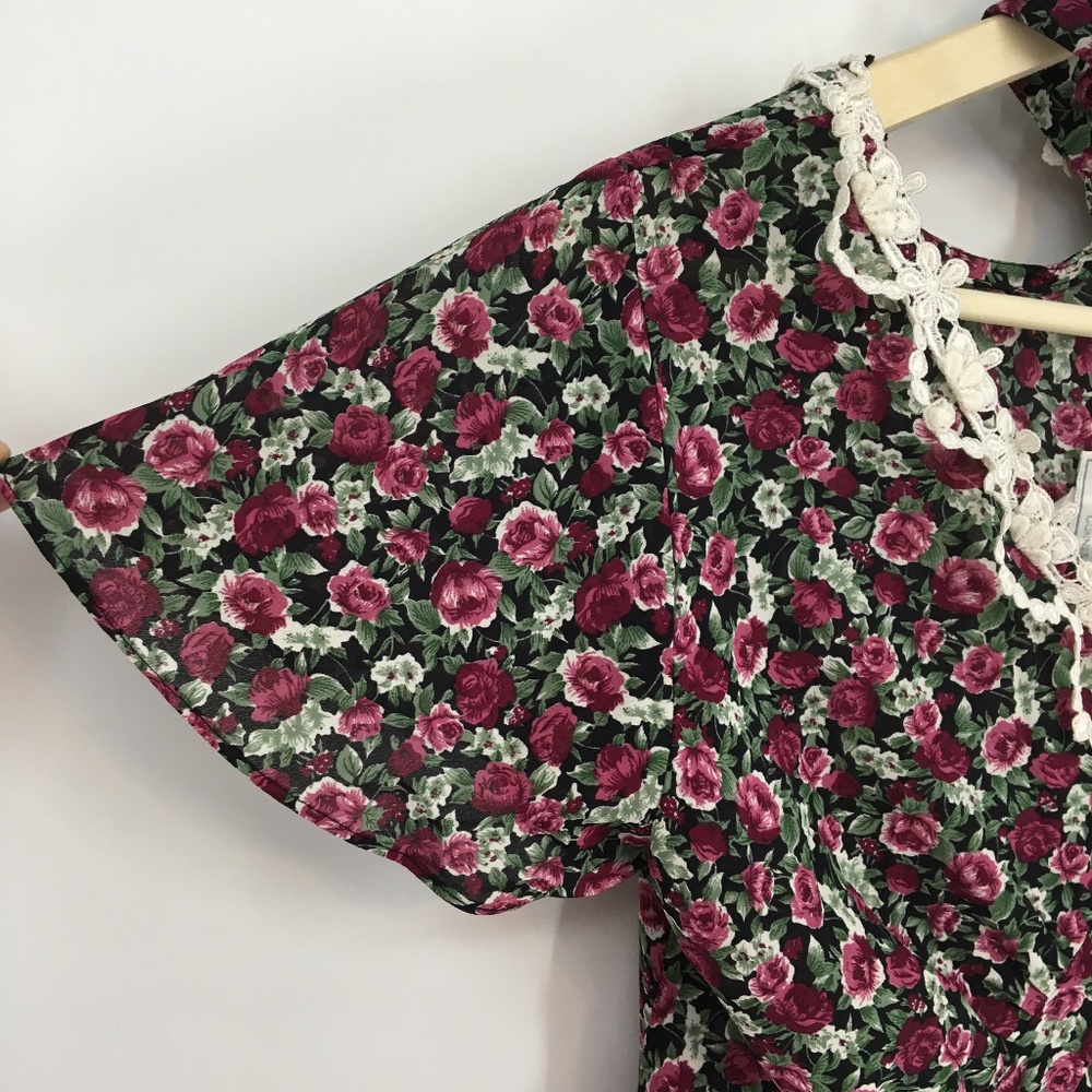 Gunne Sax Vintage Floral 70's Rare Maxi Dress - Picture 6 of 8